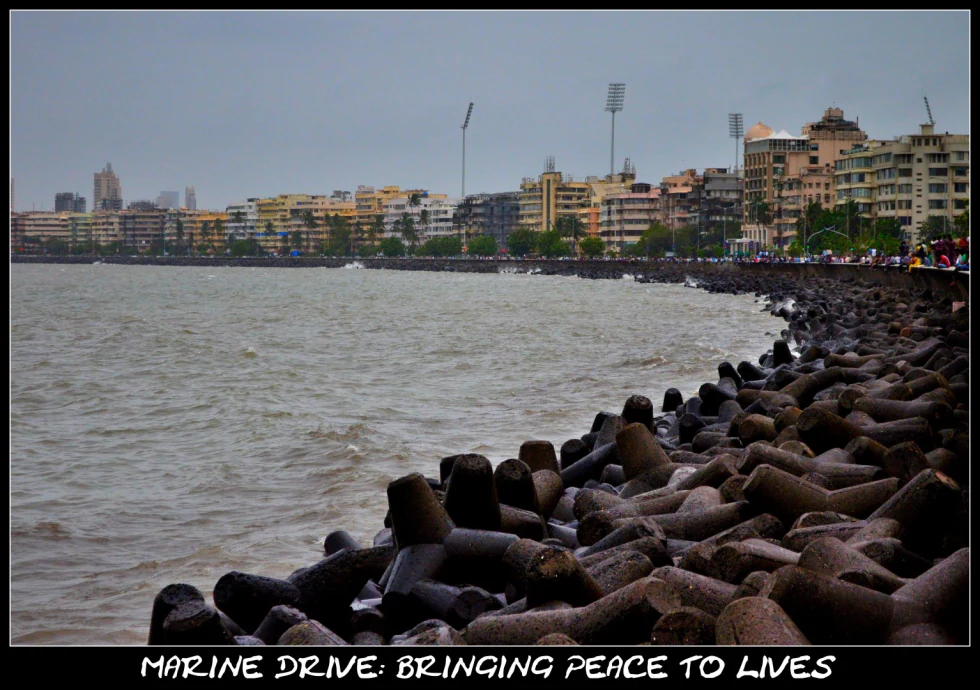 Marine Drive, Mumbai — The essential Blue! photograph by Raghav Palriwala (Palrigraphy)