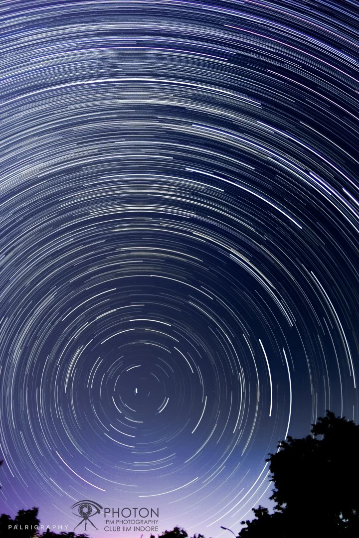 Circling the North Star — star trails photograph by Raghav Palriwala (Palrigraphy)